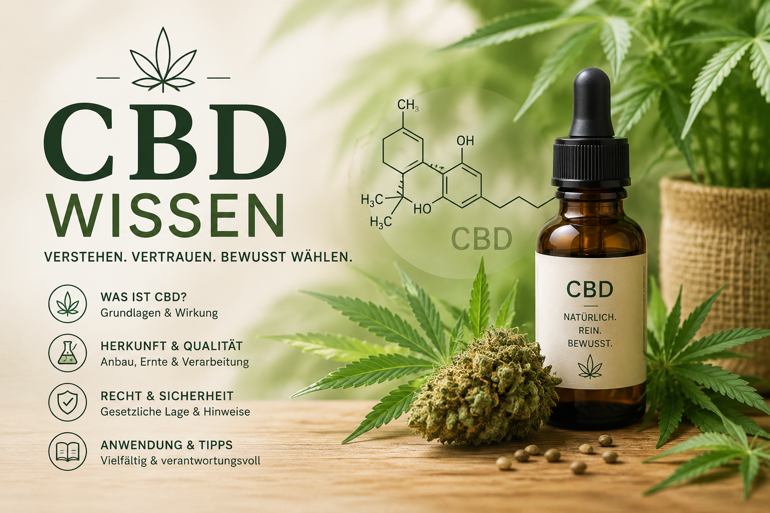 CBD Wissen Info Bild