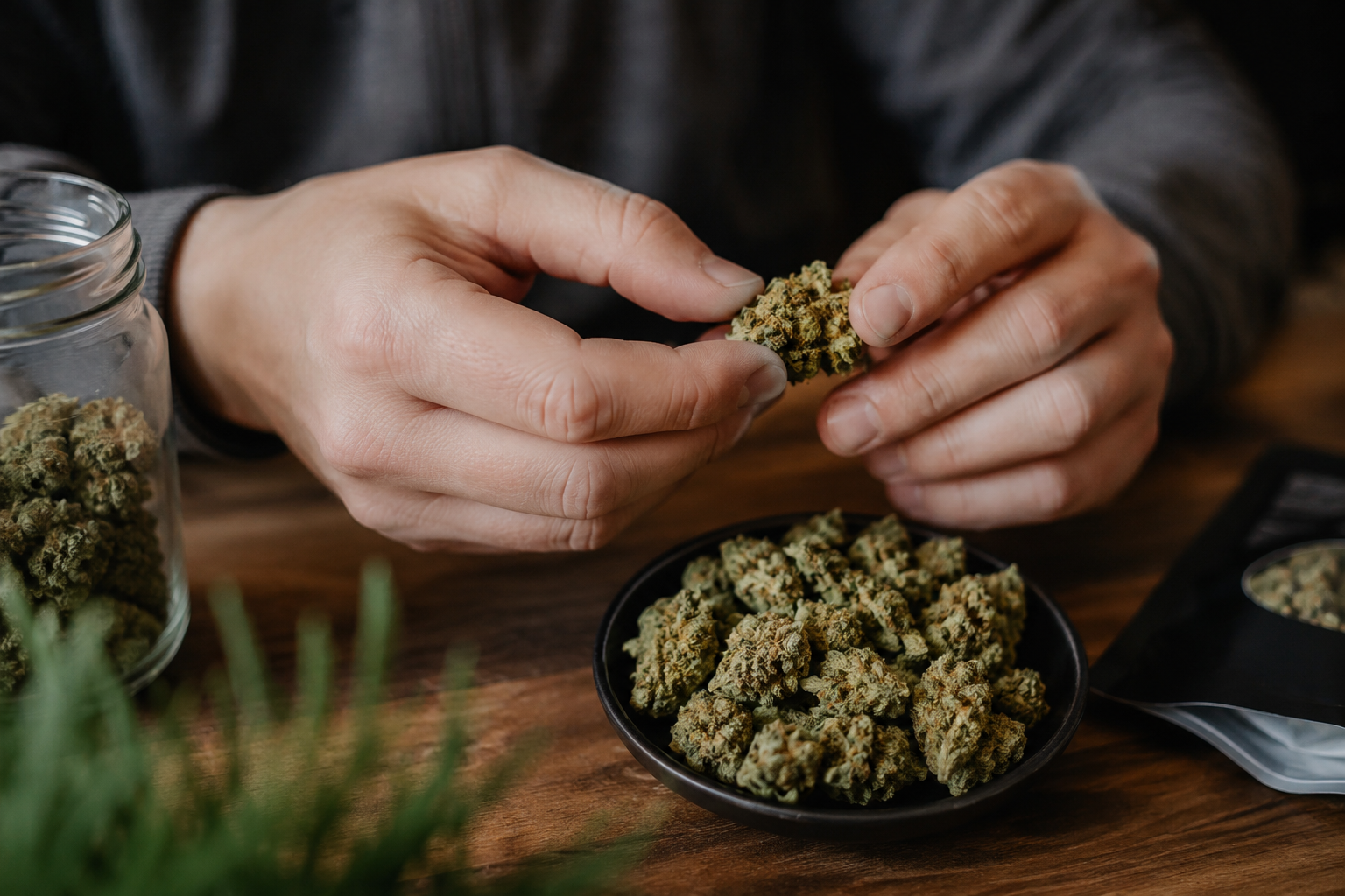 Handverlesen CBD
