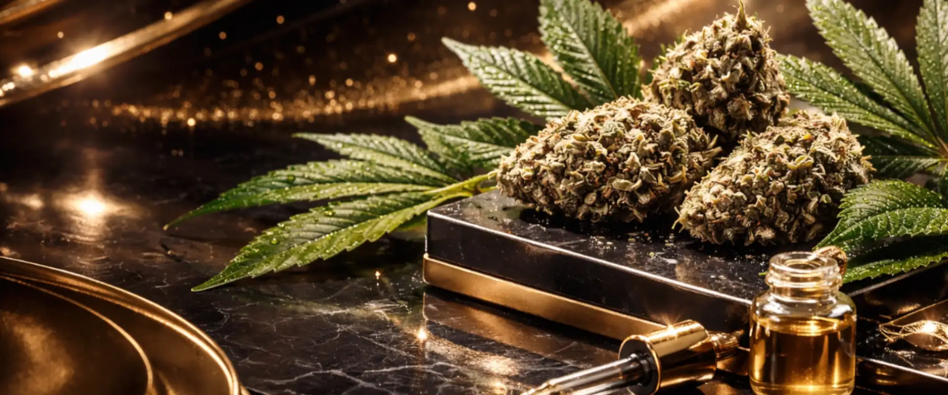 blüten öle blätter - flowerpowercbd